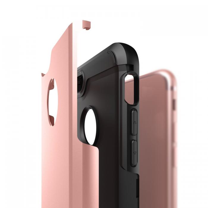 UTGATT5 - Caseology Titan Skal till Apple iPhone 7/8/SE 2020 - Rose Gold