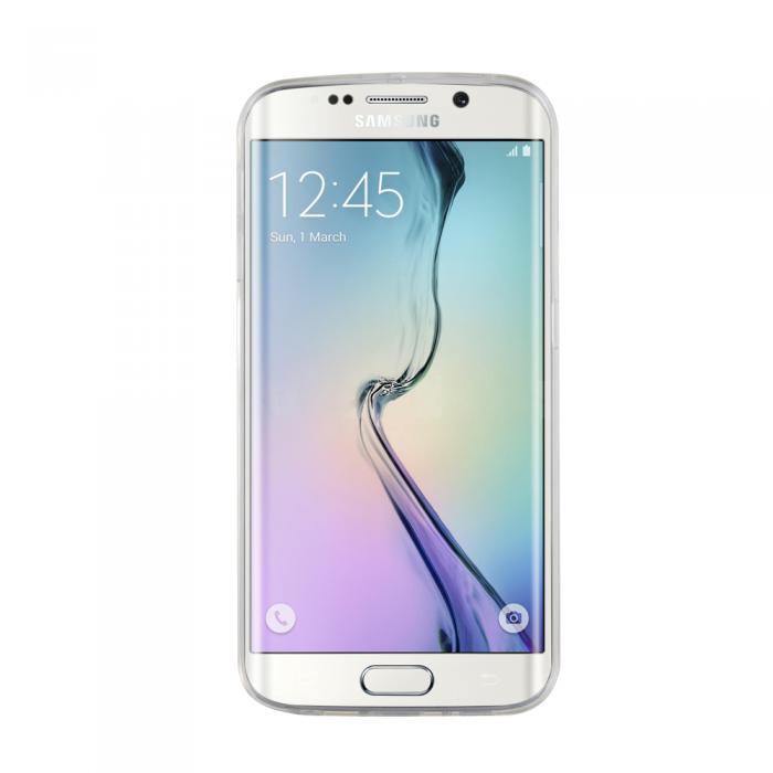 CoveredGear - Boom Invisible skal till Samsung Galaxy S6 Edge - Transparent
