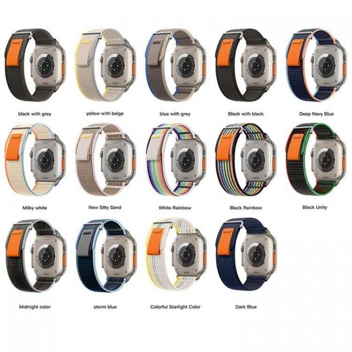 A-One Brand - Apple Watch (45mm) Series 9 HOCO Loop Band - Rainbow