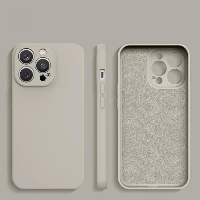 A-One Brand - iPhone 14 Plus Skal Silicone - Beige