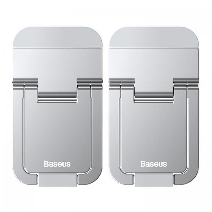 BASEUS - Baseus Universella Brbara Ftter (2 st) - Silver
