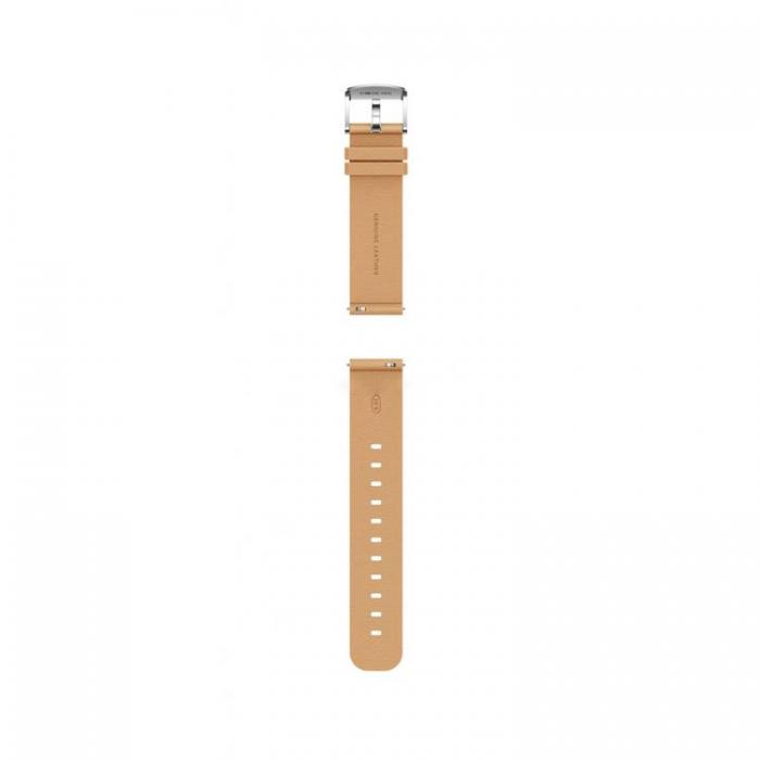 UTGATT5 - Huawei Watch GT 2 (42mm) Armband Lder - Khaki