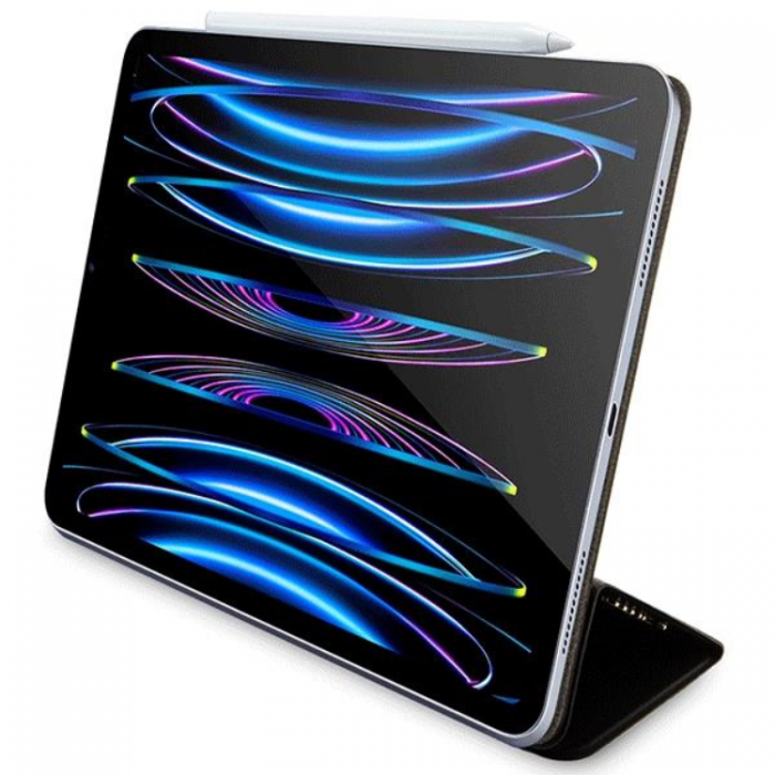 UTGATT1 - Guess iPad Pro 12.9 (2018/2020/2021/2022) Fodral 4G Stripe