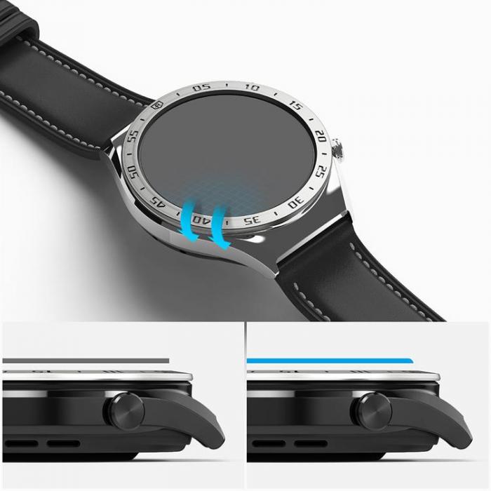 UTGATT5 - Ringke Xiaomi Watch S1 Hrdat Glas Bezel Styling