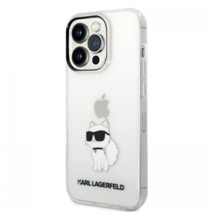 KARL LAGERFELD - Karl Lagerfeld iPhone 14 Pro Mobilskal Ikonik Choupette