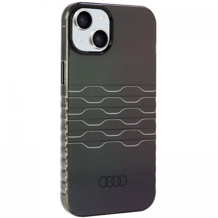Audi - Audi iPhone 15/14 Plus Mobilskal Magsafe IML - Svart