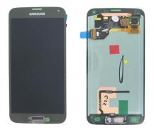 Samsung - Samsung Galaxy S5 Mini Skärm med LCD-display, Guld - Original