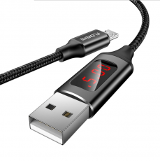 Floveme - Floveme Micro-USB laddningskabel med Display