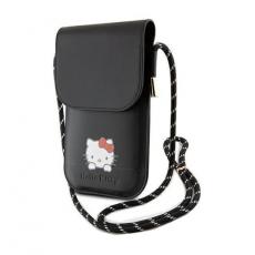 Hello Kitty - Hello Kitty Halsbandsfodral Läder Daydreaming - Svart