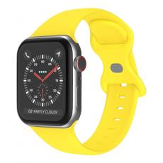A-One Brand - Apple Watch 7 41mm Armband Silikon - Gult