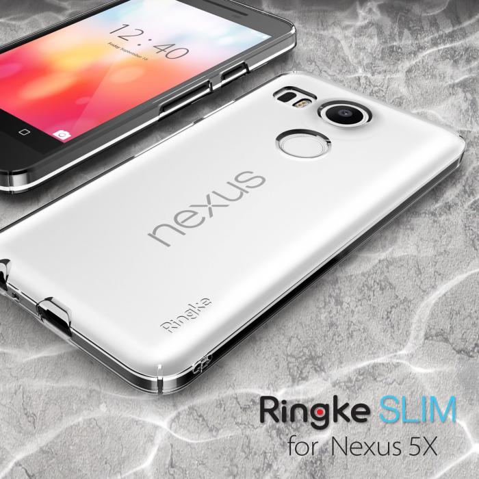 UTGATT5 - Ringke Slim Skal till LG Nexus 5X - Crystal View