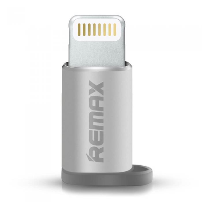 UTGATT4 - Remax micro USB - lightning adapter Silver