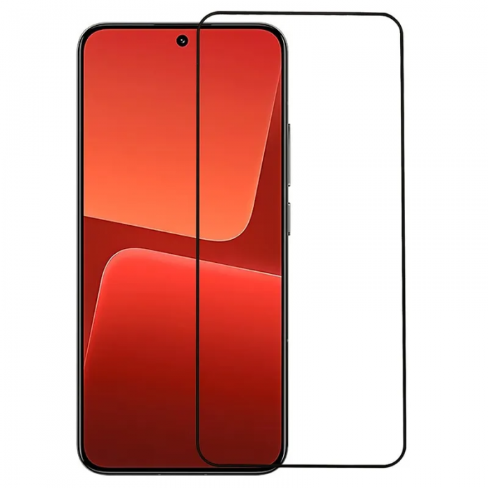 A-One Brand - [1-Pack] Xiaomi 13 Pro Hrdat Glas Skrmskydd - Svart