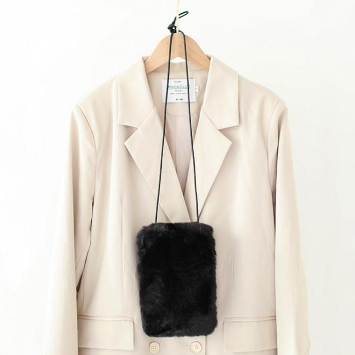 A-One Brand - Furr Halsbandsfodral - Svart