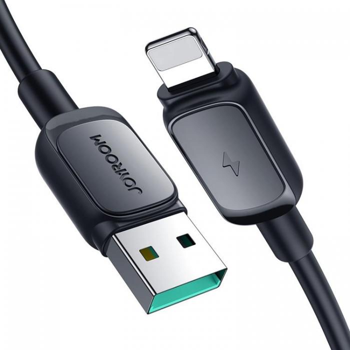 Joyroom - Joyroom USB-A till Lightning kabel 2m - Svart