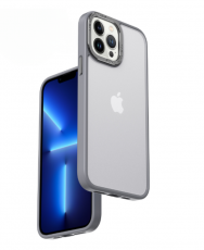 A-One Brand - iPhone 14 Pro Max Skal Kameraram i Aluminiumlegering - Vit Silver