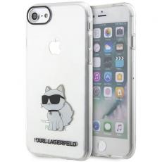 KARL LAGERFELD - Karl Lagerfeld iPhone 7/8/SE 2020 Skal Ikonik Choupette - Transparent