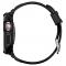 Spigen - Spigen Rugged Armor Apple Watch 4/5/6/7/8/SE (40/41 mm) Skal - Svart