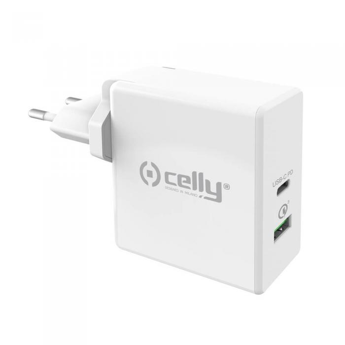 UTGATT1 - Celly - Laddare USB-C PD 30W / QC3.0