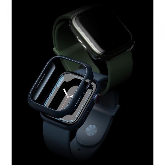 Ringke - Ringke Slim 2-Pack Skal Apple Watch 7/8 (41 mm) - Clear / Metallisk Bl