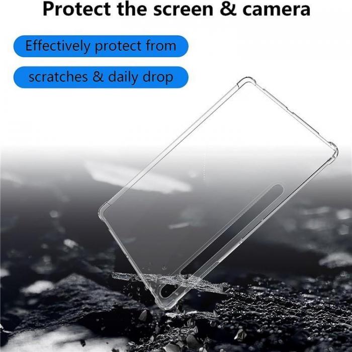 A-One Brand - Galaxy Tab S9 Ultra Skal TPU Shockproof - Transparent