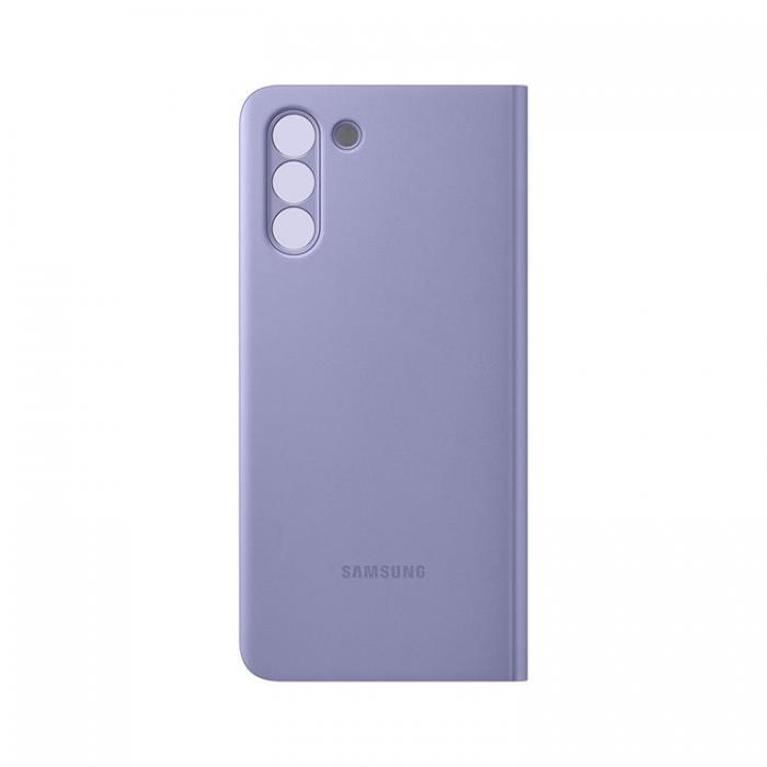 UTGATT5 - Samsung Galaxy S21 Plus Fodral Smart Clear View - Lila