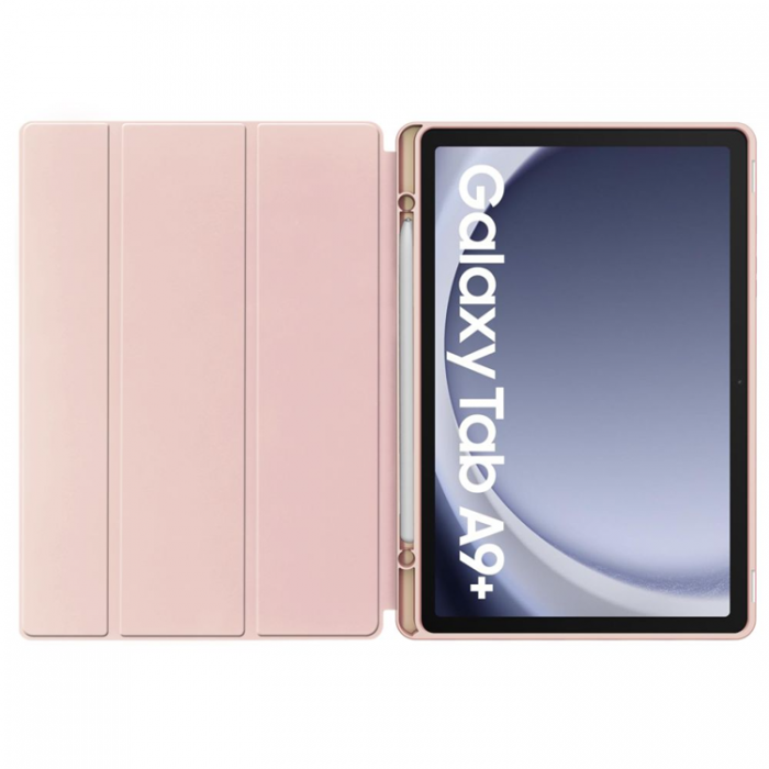 Tech-Protect - Tech-Protect Galaxy Tab A9 Plus Fodral Smart SC Pen - Rosa