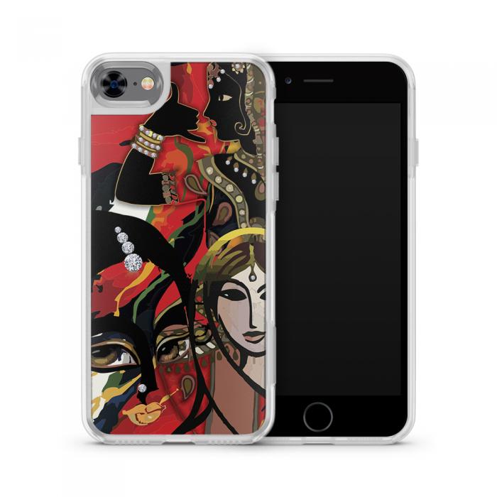 UTGATT5 - Fashion mobilskal till Apple iPhone 8 - Three Women