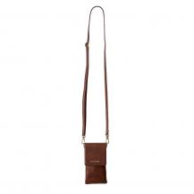 Onsala Collection - ONSALA Mobilväska med Halsrem Brun Universal 6.7"