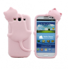 Kiki - Kiki Silikonskal till Samsung Galaxy S3 i9300 (Rosa)
