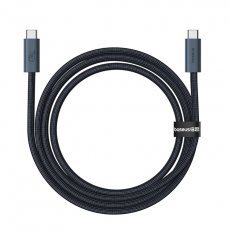 BASEUS - Baseus USB-C Snabbladdningskabel 240W 1m - Svart