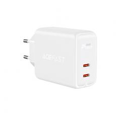 Acefast - Acefast PD Väggladdare 2x USB-C 40W - Vit
