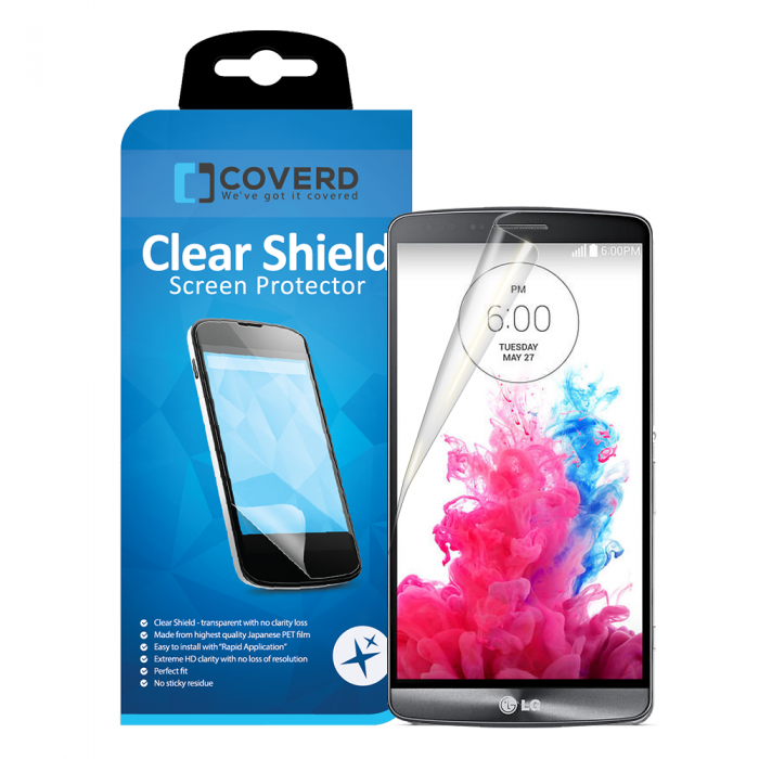 UTGATT4 - CoveredGear Clear Shield skrmskydd till LG G3