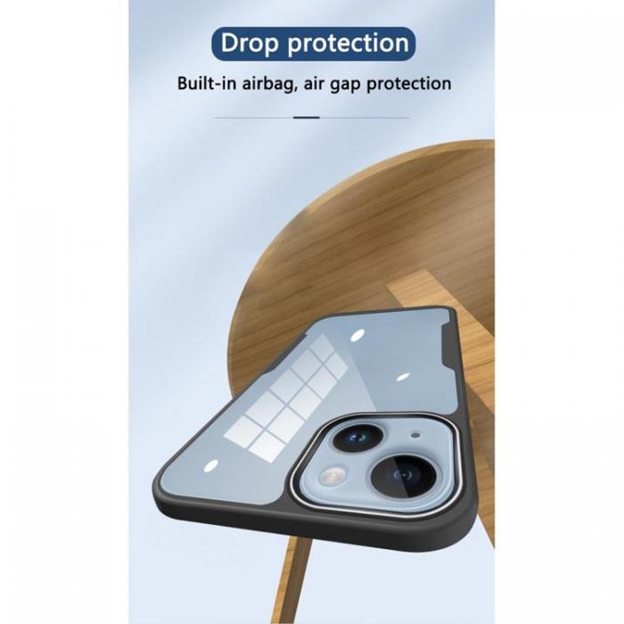 Rzants - Rzants iPhone 14 Skal Acrylic Drop-proof - Svart