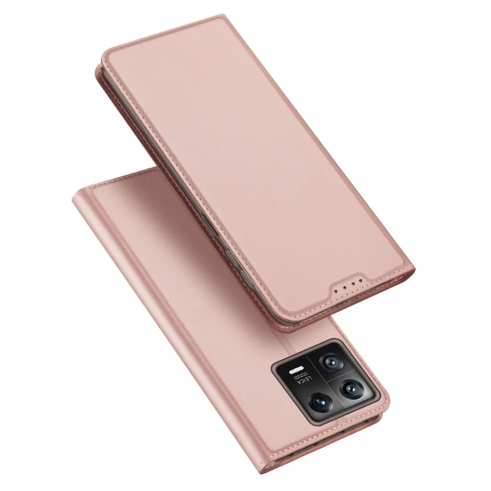 Dux Ducis - Dux Ducis Xiaomi 13 5G Plnboksfodral Magnetiskt - Rosa