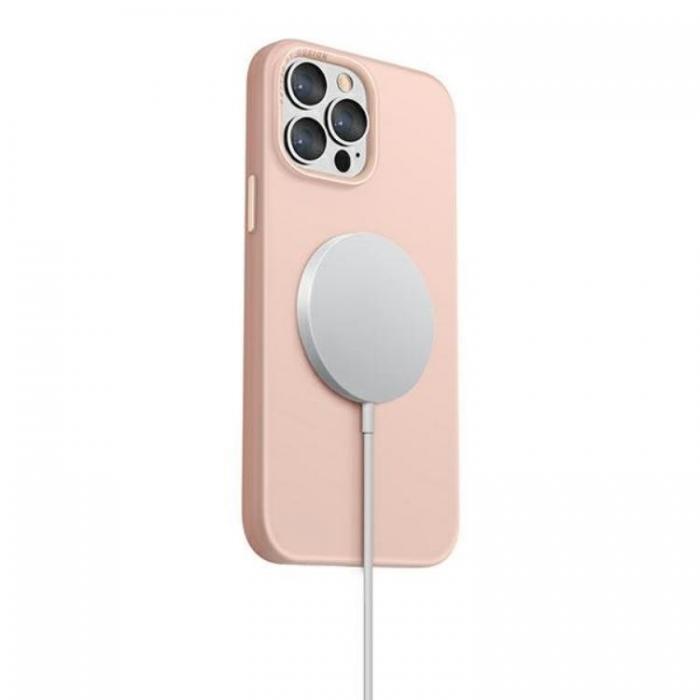 UNIQ - UNIQ Lino Hue MagSafe Skal iPhone 13 Pro / 13 - Rosa