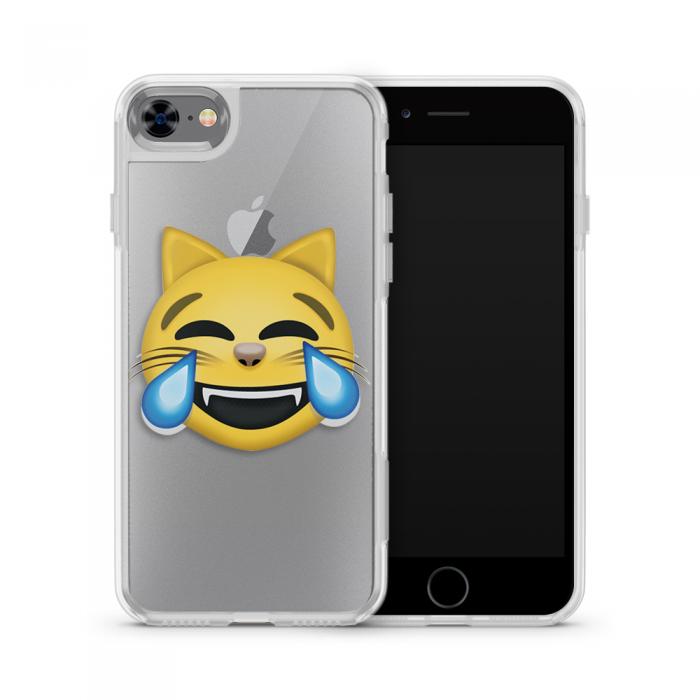 UTGATT5 - Fashion mobilskal till Apple iPhone 7 - Emoji Cat Tears of Joy