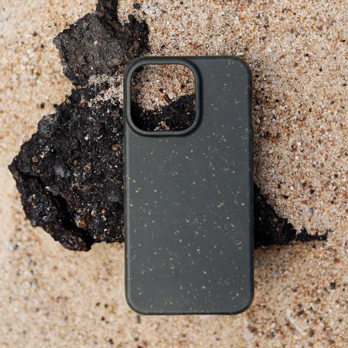 TelForceOne - Bioio svart fodral fr iPhone 11 - Miljvnligt Skydd