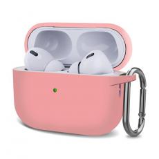 A-One Brand - AirPods Pro 2 Skal Silikon Buckle - Rosa