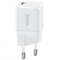 Hoco - Hoco Väggladdare Adapter USB-C - Vit