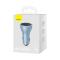 BASEUS - Baseus Golden Contactor Pro USB-A Billaddare + 2x USB-C 65W - Bl