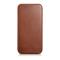 ICARER - iCarer iPhone 14 Plus Plnboksfodral Magsafe Lder - Brun