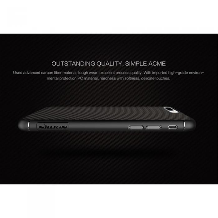 UTGATT5 - NILLKIN Fiber Skal till iPhone 7 Plus - Svart