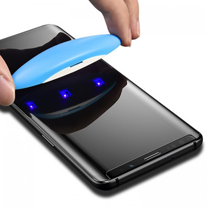 UTGATT1 - Mocolo 3D Curved [UV Light] Hrdat Glas till Samsung Galaxy S8