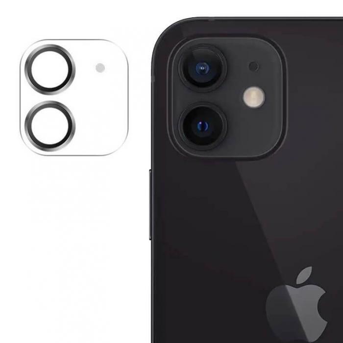 UTGATT5 - Joyroom Kamera Linsskydd i Hrdet Glas iPhone 12 silver
