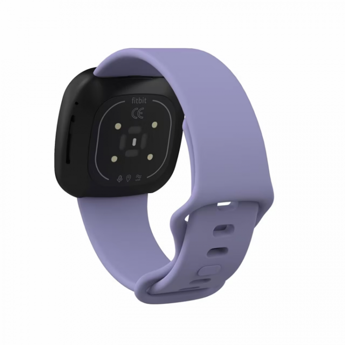 A-One Brand - Fitbit Versa 3/Sens Armband Silikon - Lila
