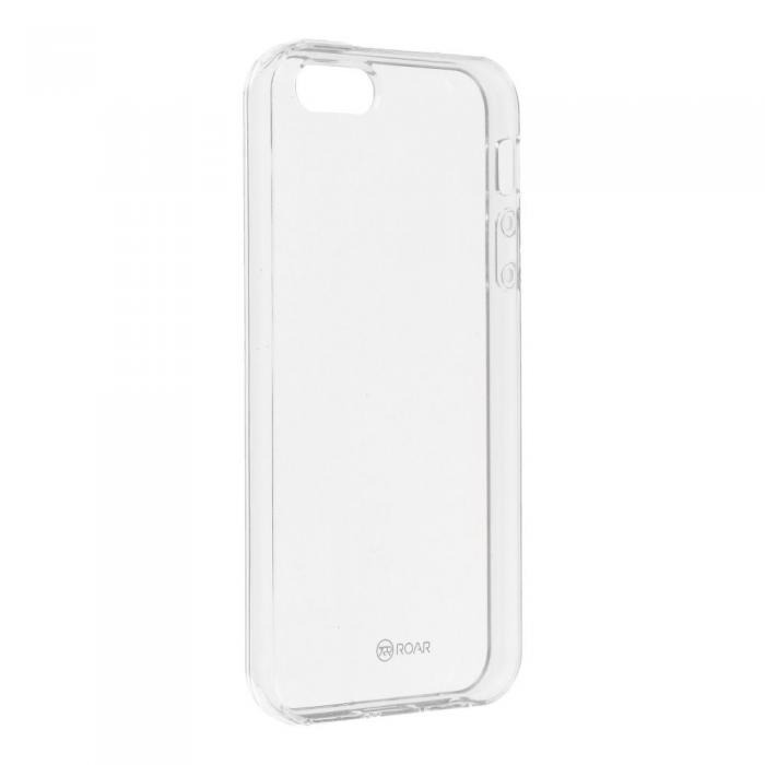 UTGATT1 - iPhone 5/5S/SE Skal Roar Jelly Mjukplast Transparant