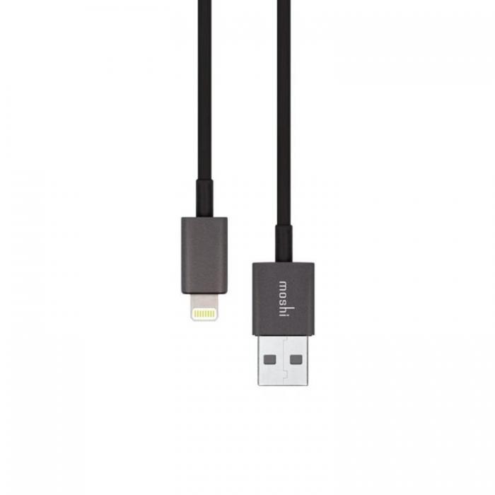 UTGATT1 - Moshi USB-A Till Lightning Kabel 1m - Svart