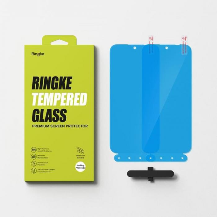 Ringke - [2-Pack] Ringke Nothing Phone 2A Hrdat Glas Skrmskydd - Clear