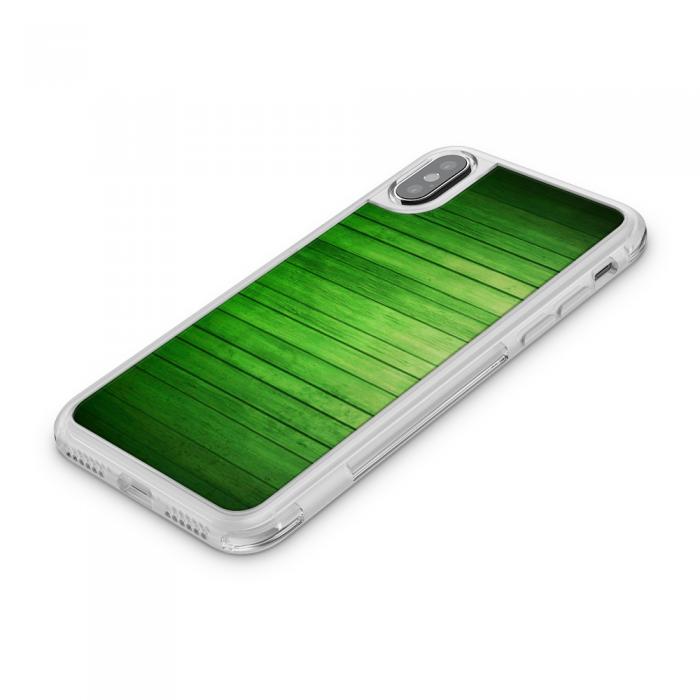 UTGATT5 - Fashion mobilskal till Apple iPhone X - Wood - Grn